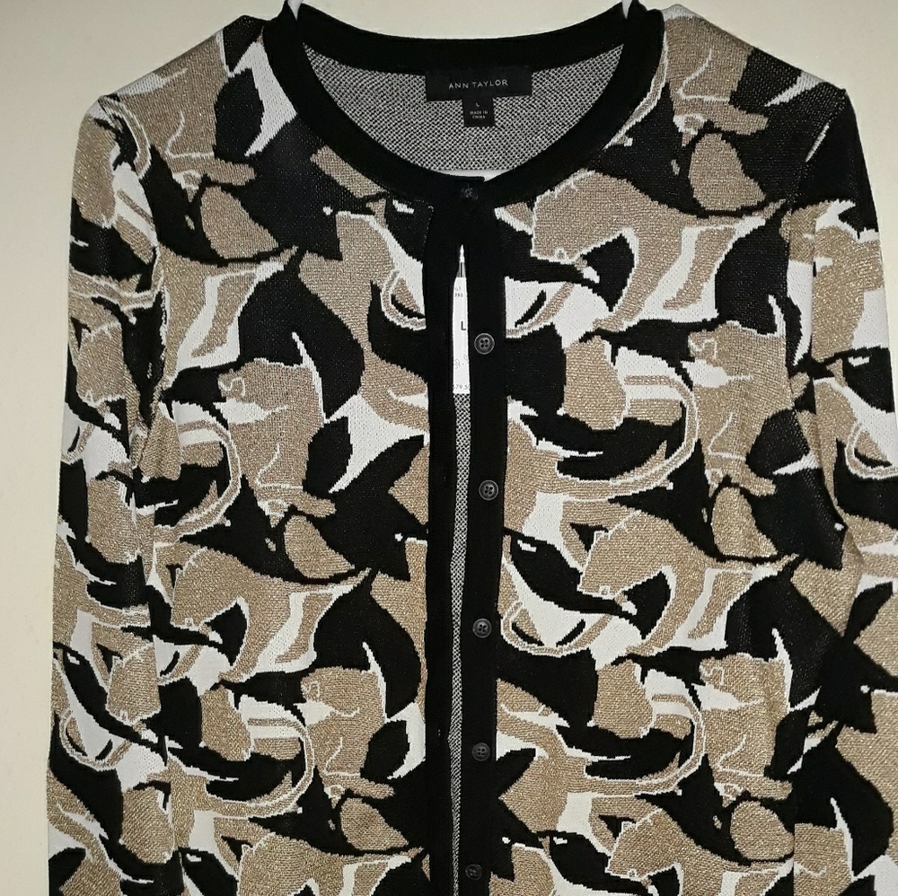Ann Taylor BRAND NEW Cardigan sz Large
